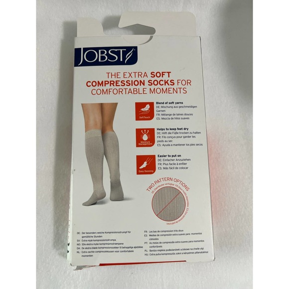 JOBST soSoft Compression Socks, 20-30 mmHg, Sand, XLARGE - Picture 4 of 6